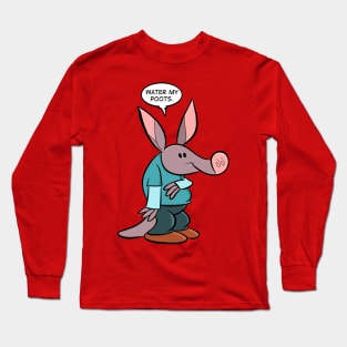 Sound advice from Barney Aardvark Long Sleeve T-Shirt